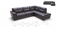 Modern Leather Sectional Sofa