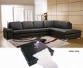 Block Modern Leather Sectional